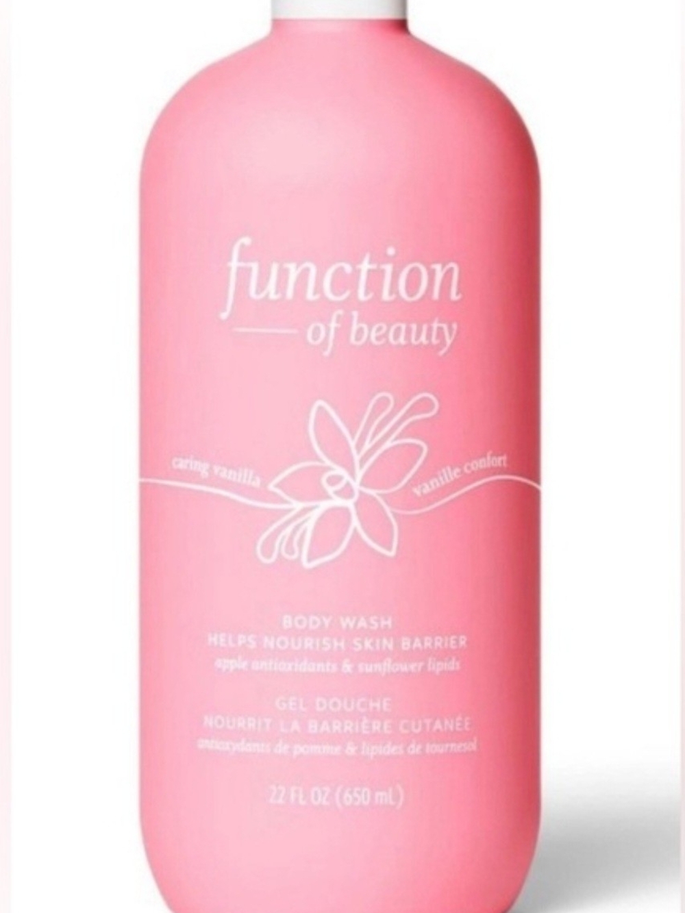Caring Vanilla Body Wash — Pink